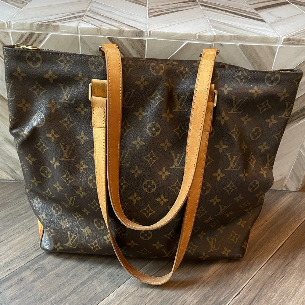 louis vuitton LV monogram cabas mezzo